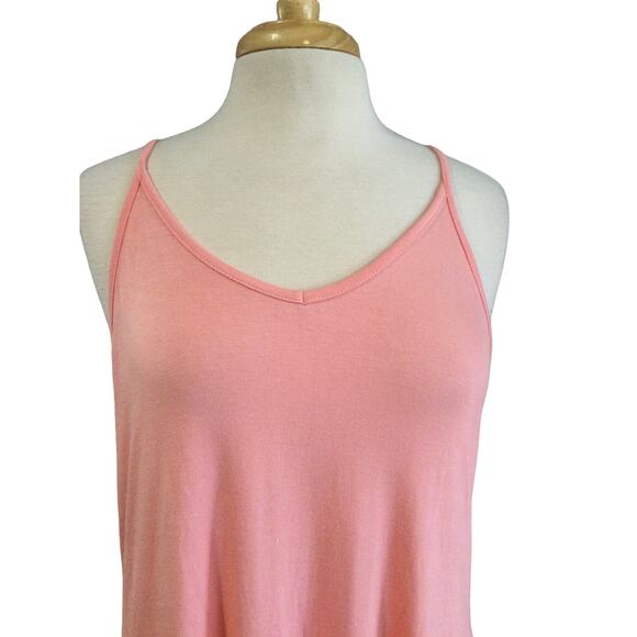 Qearal A-line Knee Length Spaghetti Strap Pocket Slip Dress Size L NWT - Picture 2 of 16